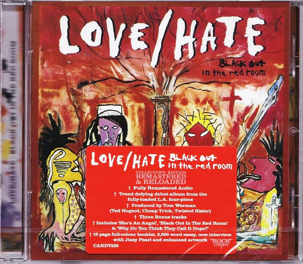 Love/Hate - Blackout In The Red Room (CD, Album, RE, RM)