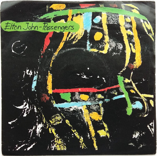 Elton John - Passengers (7", Single, Sil)