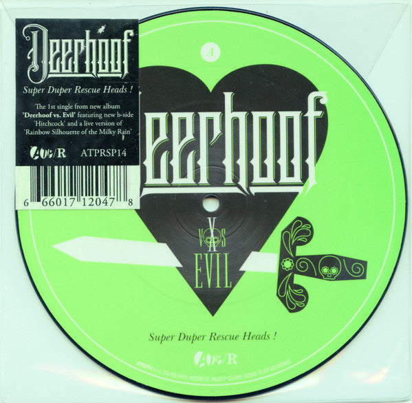 Deerhoof - Super Duper Rescue Heads! (7", Single, Pic)