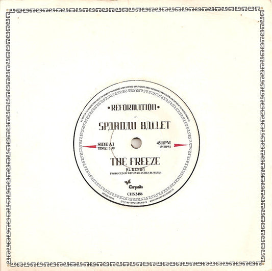 Spandau Ballet - The Freeze (7", Single)