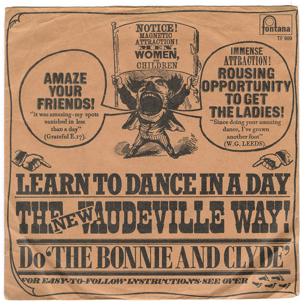 The New Vaudeville Band - The Bonnie And Clyde (7", Mono)