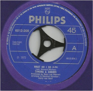 Sandra & Andres - What Do I Do (7", Single)