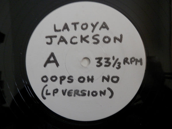Latoya Jackson* - Oops, Oh No (12", S/Sided)