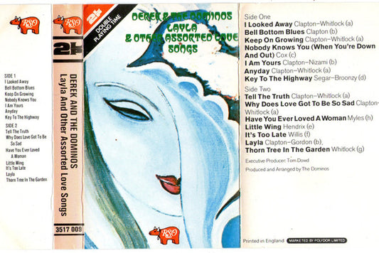 Derek And The Dominos* - Layla And Other Assorted Love Songs (Cass, Album, RE)