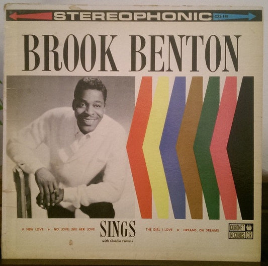 Brook Benton, Charlie Francis (4) - Brook Benton Sings (with Charlie Francis) (LP)
