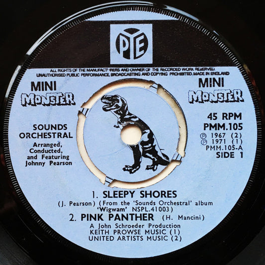 Sounds Orchestral Feat Johnny Pearson - Cast Your Fate To The Wind (7", EP)