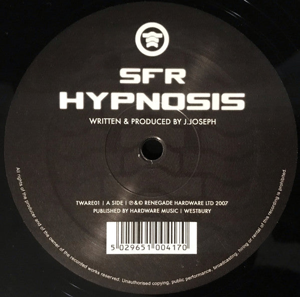 SFR (4) - Hypnosis / Rebound (12")
