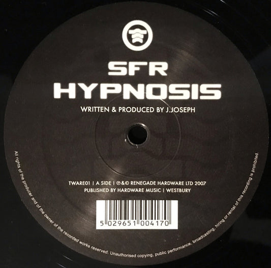 SFR (4) - Hypnosis / Rebound (12")