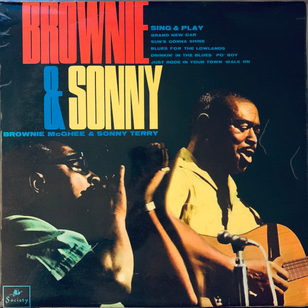 Sonny Terry & Brownie McGhee - Sing And Play (LP, Album, RE)