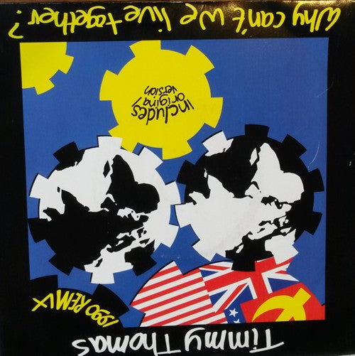 Timmy Thomas - Why Can't We Live Together? (1990 Remix) (7", Single, Sil)