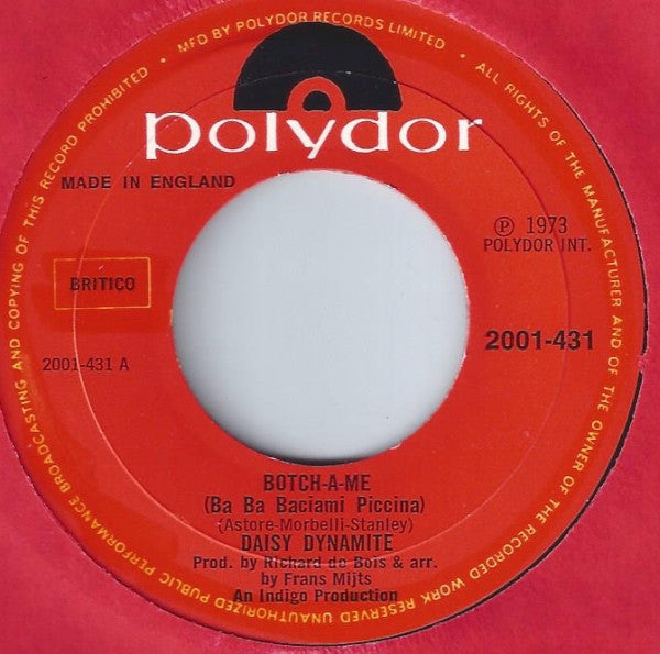 Daisy Dynamite - Botch-A-Me (7")