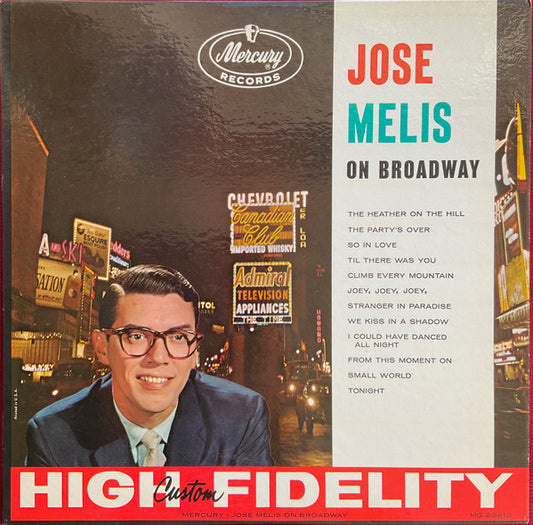 José Melis - On Broadway (LP, Mono)