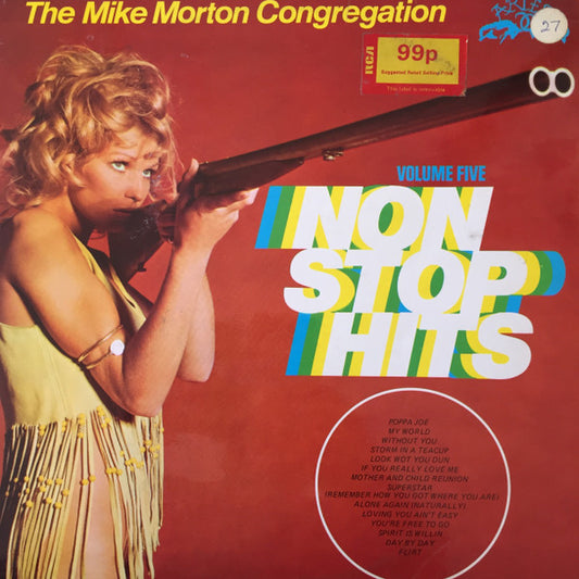 The Mike Morton Congregation - Non Stop Hits Volume Five (LP, Album)