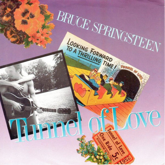 Bruce Springsteen - Tunnel Of Love (7", Single, Styrene, Car)