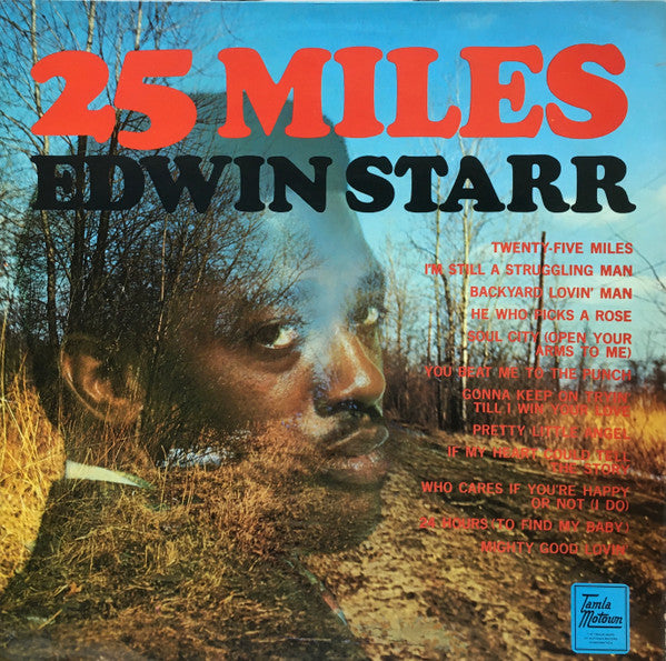 Edwin Starr - 25 Miles (LP, Album, Mono)