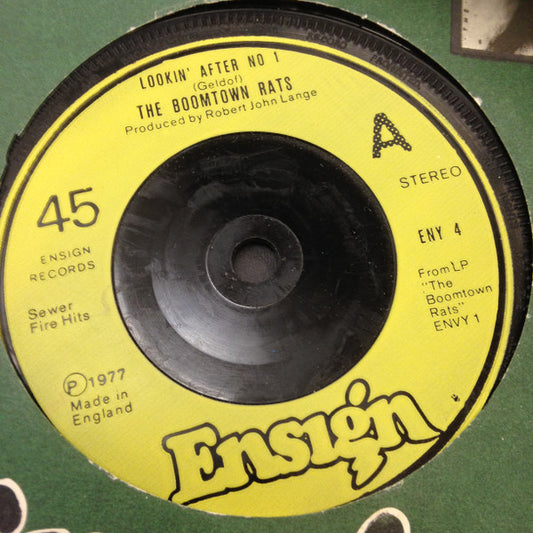 The Boomtown Rats - Lookin' After No. 1 (7", Single)