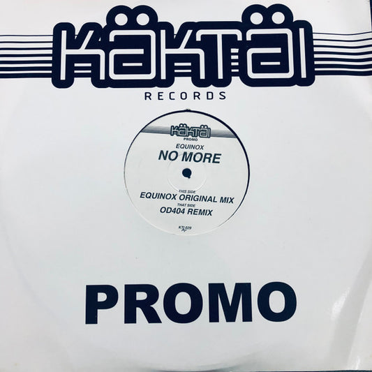 Equinox - Underground Classics (Disc 2) (12", Promo, W/Lbl)