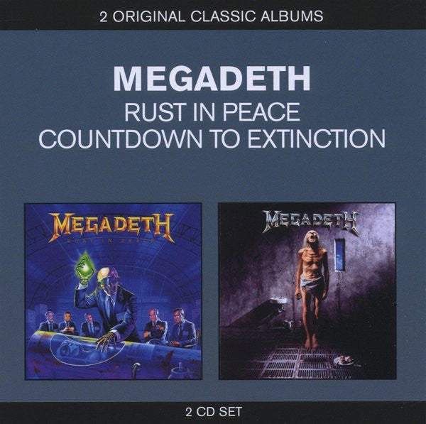 Megadeth - Rust In Peace / Countdown To Extinction (CD, Album, RE + CD, Album, RE + Comp)