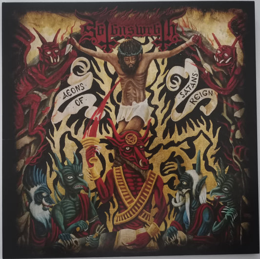 Satan's Wrath - Aeons Of Satan's Reign (LP, Album, Ltd)