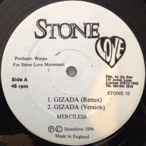 Merciless - Gizada (12")