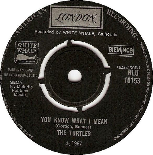 The Turtles - You Know What I Mean (7", Single)