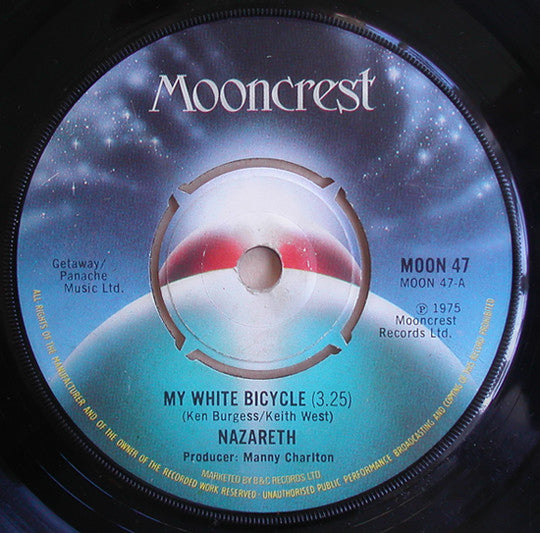 Nazareth (2) - My White Bicycle (7", Single)