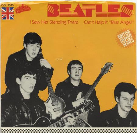The Beatles - I Saw Her Standing There / Can't Help It 'Blue Angel' (7", Single)