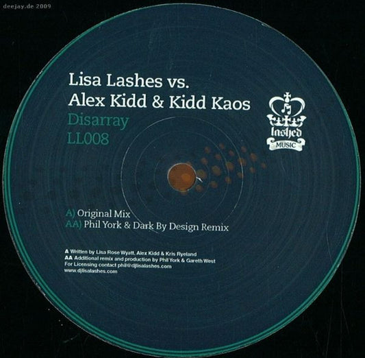 Lisa Lashes Vs. Alex Kidd & Kidd Kaos - Disarray (12")