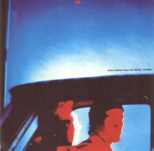 U2 - Even Better Than The Real Thing (7", Single)
