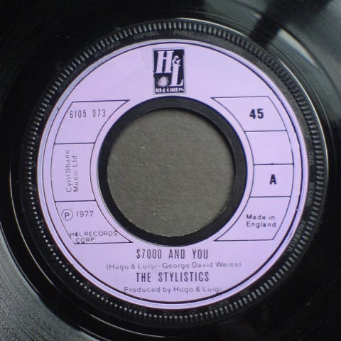 The Stylistics - $7000 And You (7")