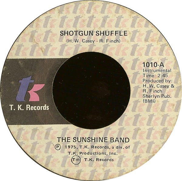 The Sunshine Band - Shotgun Shuffle (7")