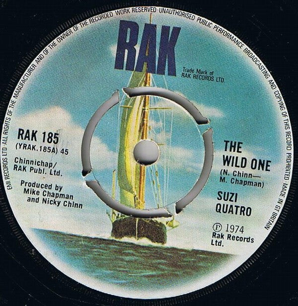 Suzi Quatro - The Wild One (7", Single, Pus)