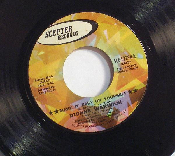 Dionne Warwick - Make It Easy On Yourself (7", Single)