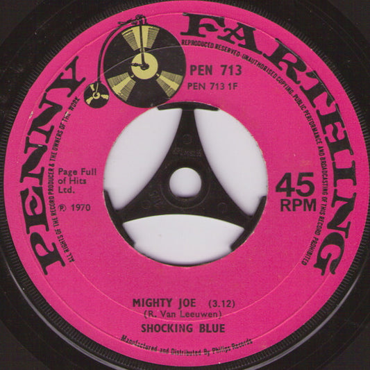 Shocking Blue - Mighty Joe (7", Single)