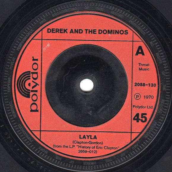 Derek And The Dominos* - Layla (7