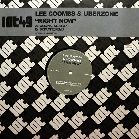 Lee Coombs & Uberzone* - Right Now (12")