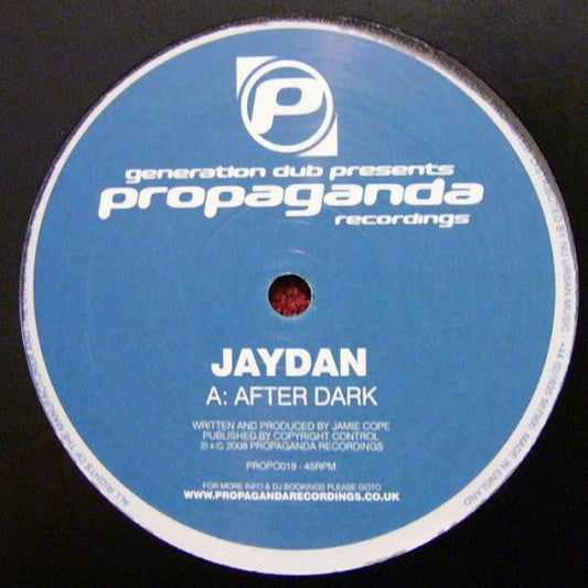 Jaydan - After Dark / Rinse The Selection (12")