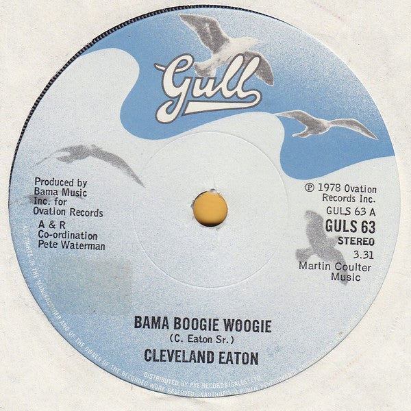 Cleveland Eaton - Bama Boogie Woogie (7")