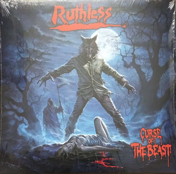 Ruthless (2) - Curse Of The Beast (LP, Album, Ltd, Red)