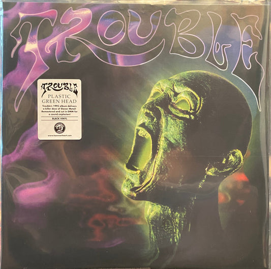Trouble (5) - Plastic Green Head (LP, Album, Ltd, RE, RM)