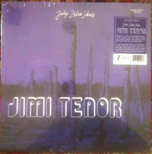 Jimi Tenor - July Blue Skies (LP, Album, Ltd, Vio)