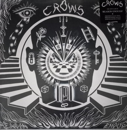 Crows (7) - Reason Enough (LP, Album, Fro)