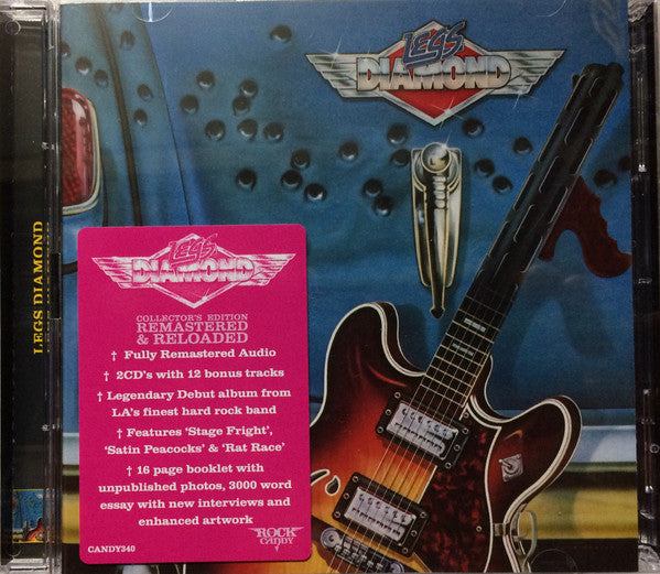 Legs Diamond (2) - Legs Diamond (CD, Album, RE, RM + CD)