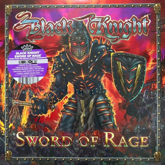Scott Ian - Black Knight: Sword Of Rage (Music From The Original Pinball Soundtrack) (LP, Album, RSD, Ltd, RE, Pur)