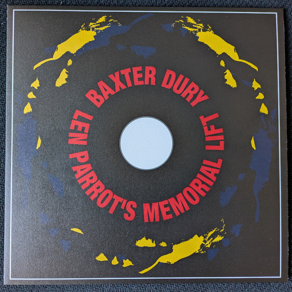Baxter Dury - Len Parrot's Memorial Lift (LP, Album, RP)