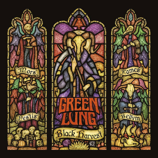 Green Lung - Black Harvest (LP, Album, Ltd, Gre)