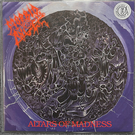 Morbid Angel - Altars Of Madness (LP, Album, Ltd, RE, RM, Whi)