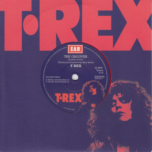 T. Rex - The Groover (7", Single, Red)