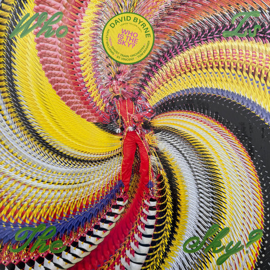 David Byrne With Ghost Train Orchestra - Who Is The Sky? (LP, Album, Lem)