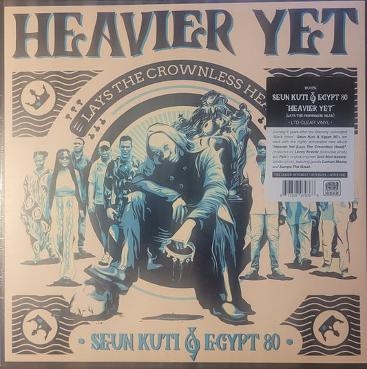 Seun Kuti & Egypt 80* - Heavier Yet (Lays The Crownless Head) (LP, Album, Ltd, Cle)